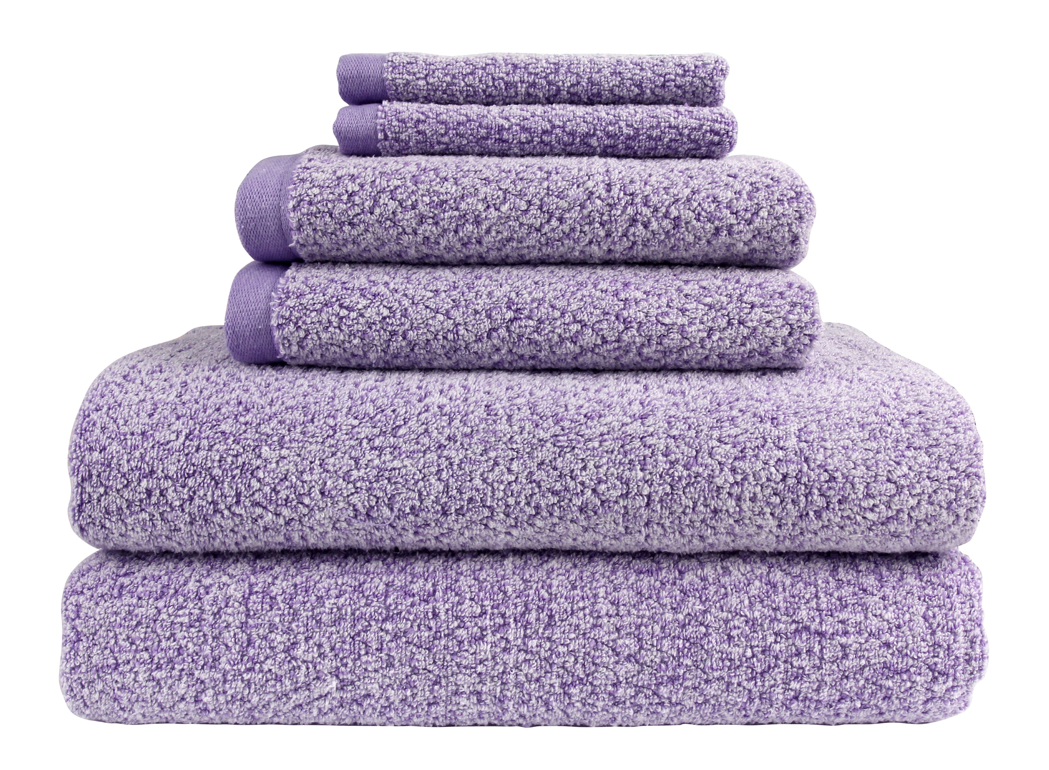 Diamond Jacquard Towels Bath Towel - 2 Pack, Grey – The Everplush Company