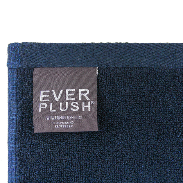 Flat Loop Washcloths - 6 Pack, Navy Blue – The Everplush Company