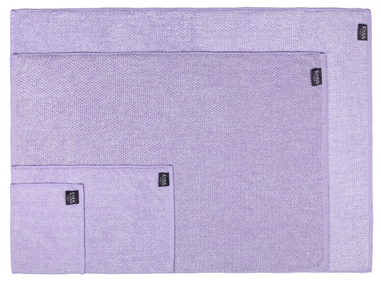 Diamond Jacquard Towels, Bath Towel - 2 Pack, Lavender