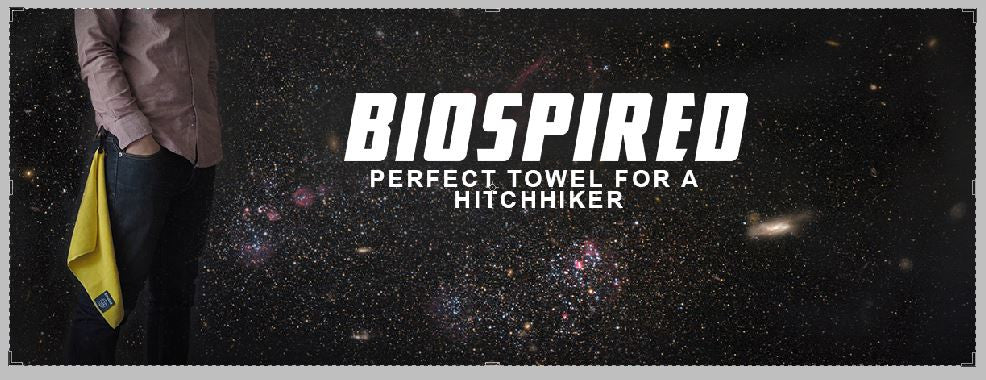 Happy Towel Day: Celebrate Douglas Adams with Biospired!