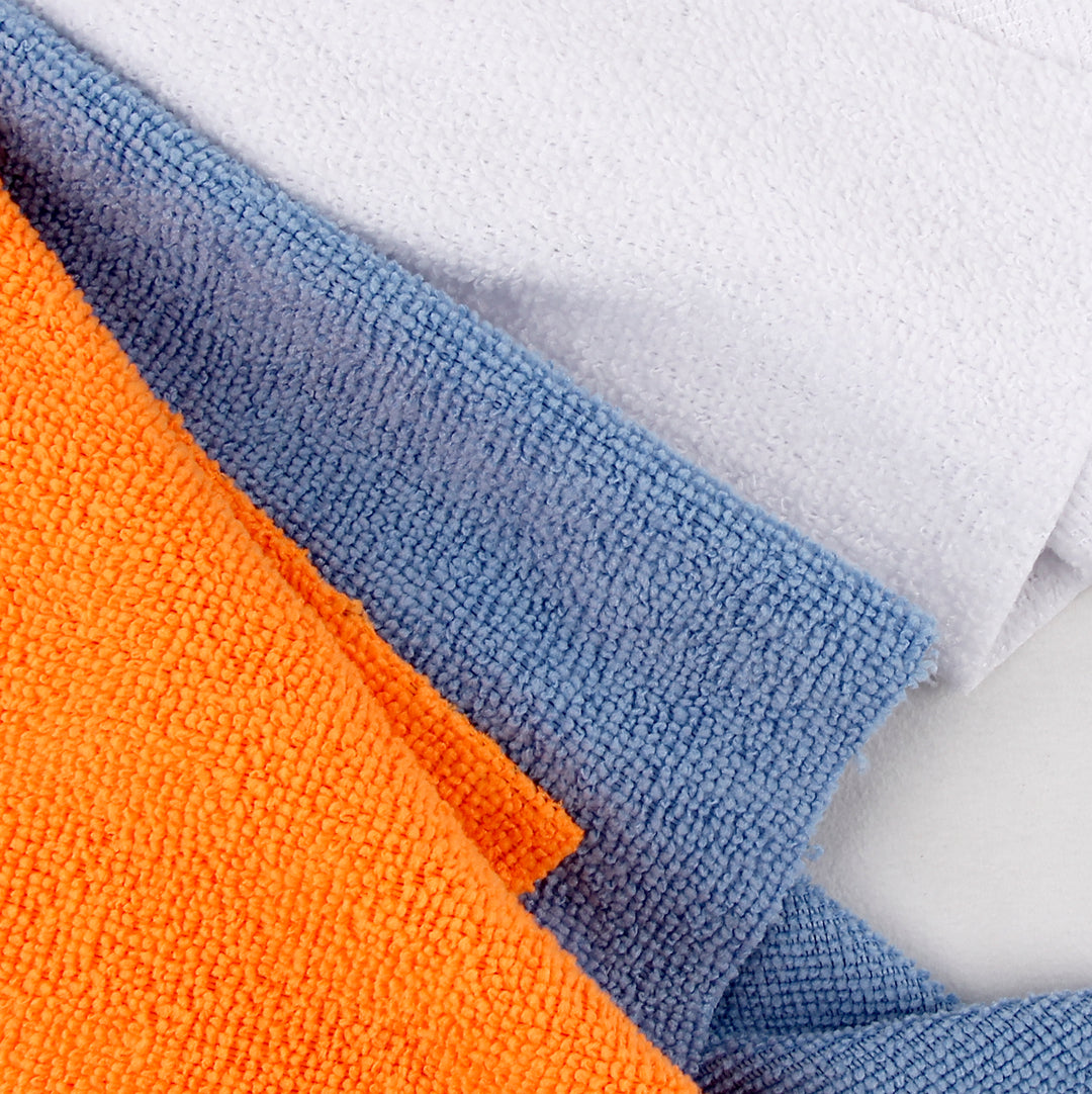 Tricol Clean 50 PK Edgeless Microfiber Cleaning Rag in Dispenser Box ...
