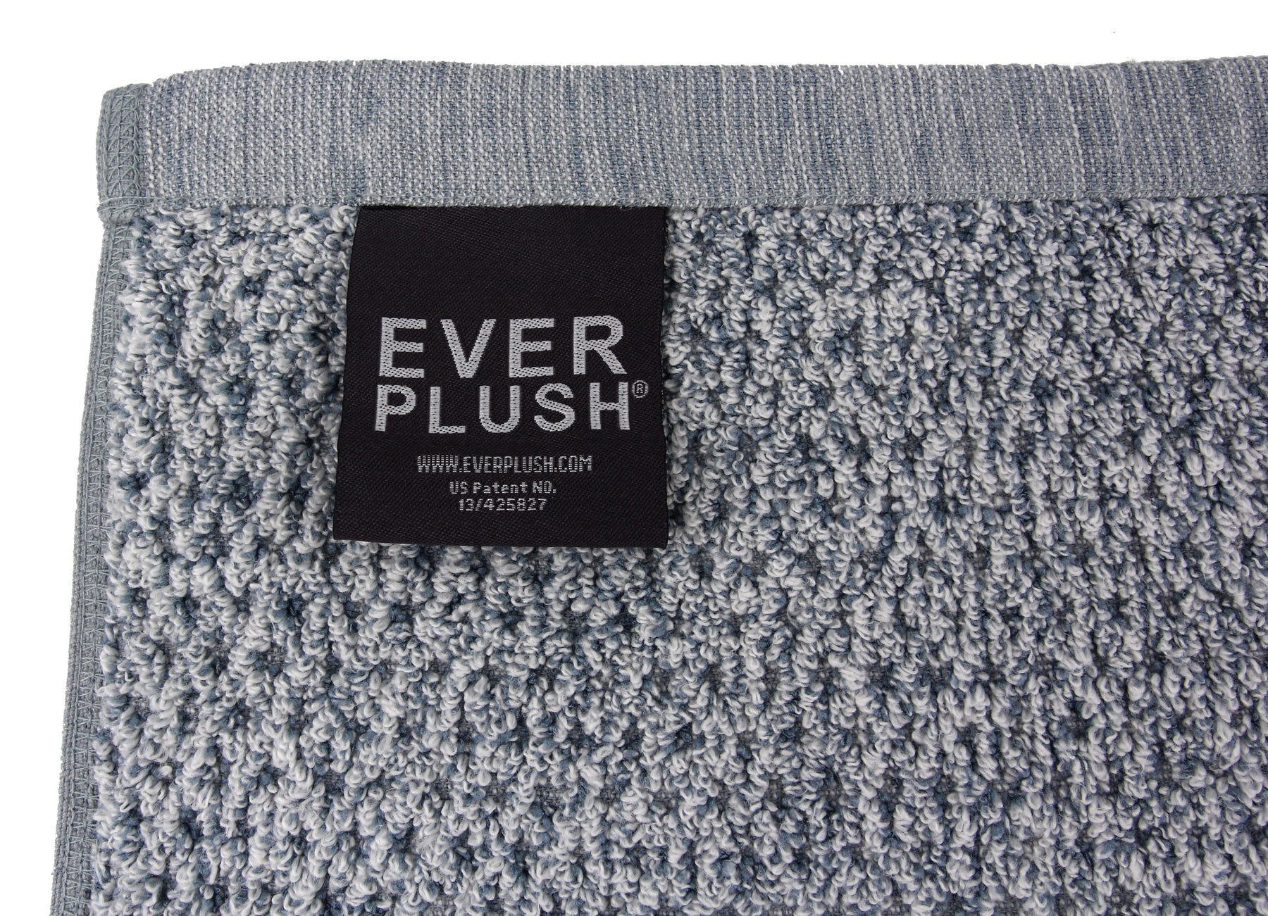 Everplush Diamond Jacquard Recycled 6 Piece Bath Towel Set, Khaki