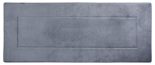 Memory Foam Runner in Slate Grey, 2 x 5 ft