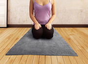 Biospired Asana Yoga Towel, Purple