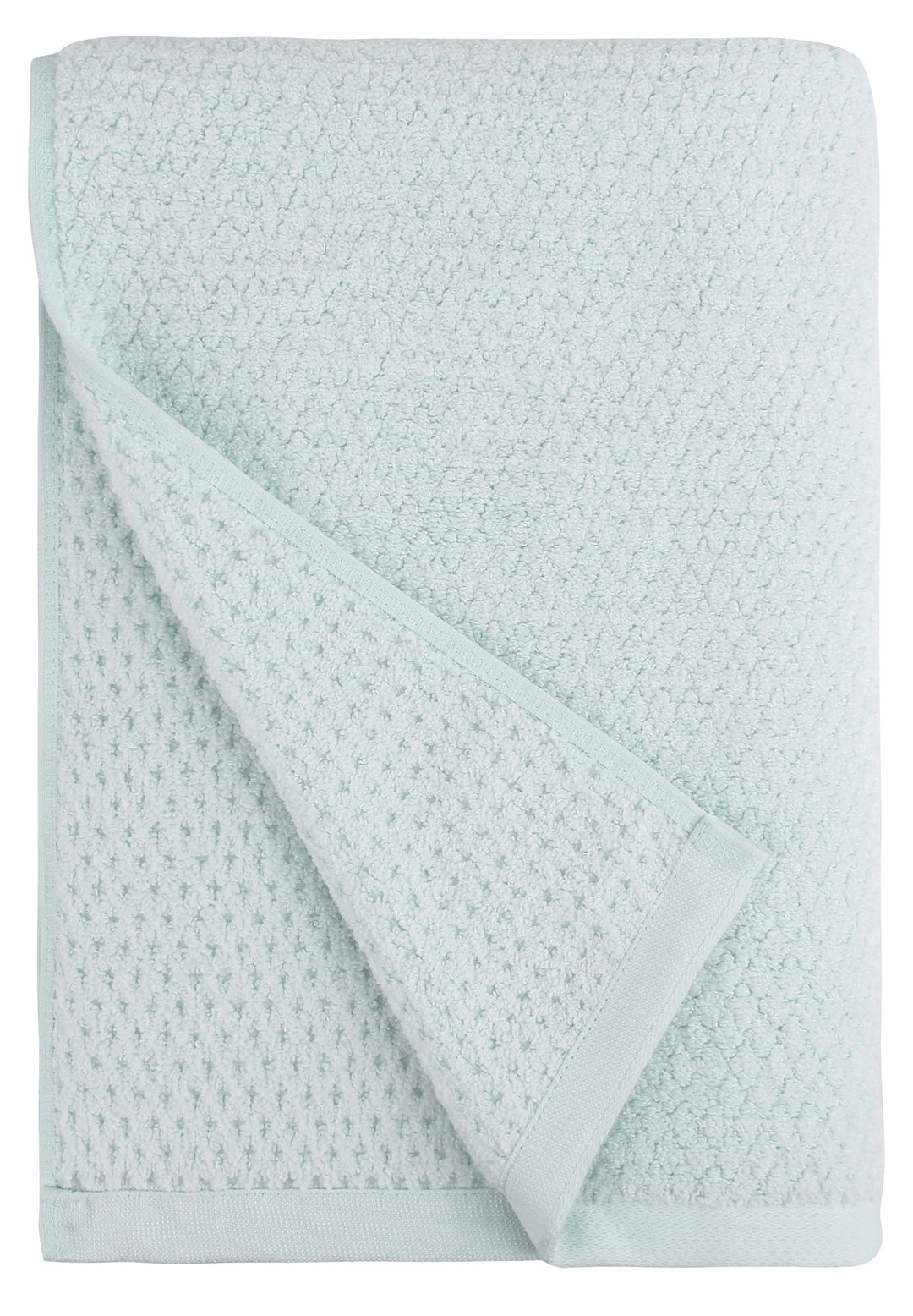 Diamond Jacquard Towels, Bath Towel - 2 Pack, Spearmint