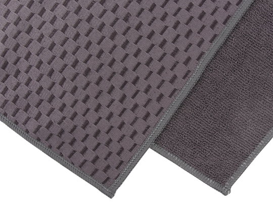 Microfiber Dish Towels, Set of 2, Charcoal