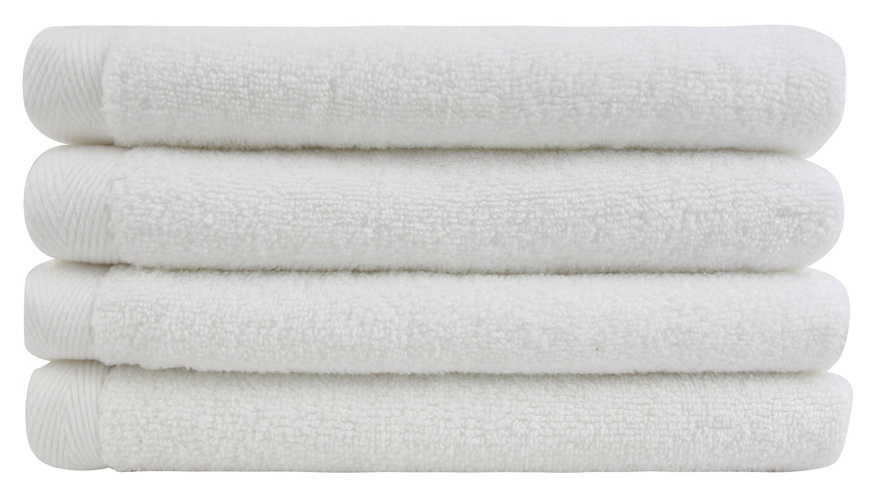 Flat Loop Hand Towels - 4 Pack, Porcelain (White) – The Everplush Company