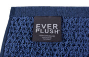 Diamond Jacquard Towels Bath Sheet - 2 Pack, Navy Blue
