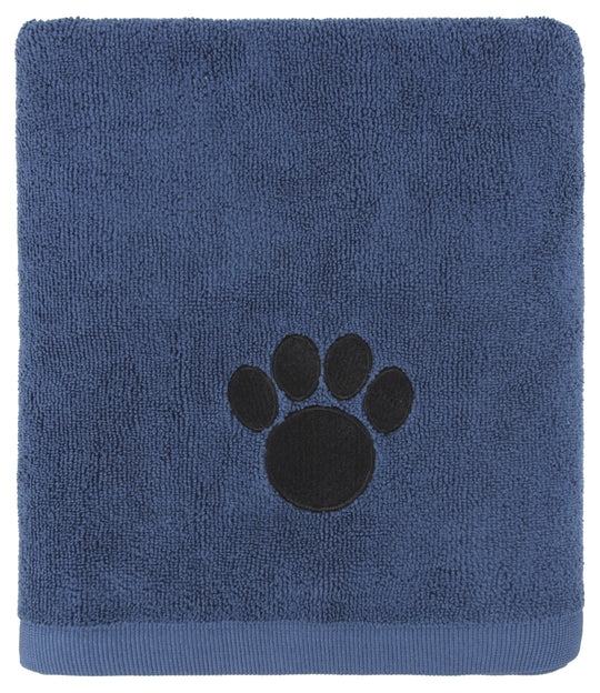 Microfiber Pet Towel, Large 40 x 28 in, Blue