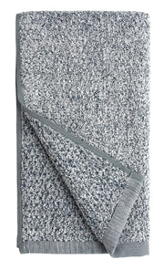 Diamond Jacquard Hand Towels - 4 Pack, Dusk (Grey Blue)