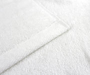 Flat Loop 6 Piece Bath Towel Set, Porcelain (White)