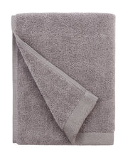 Flat Loop Hand Towels - 4 Pack, Ash (Light Grey)