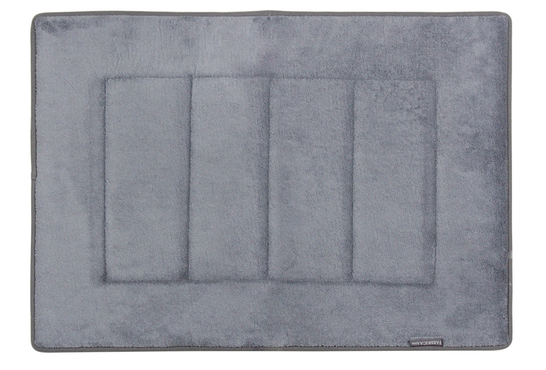 Memory Foam Bath Mat in Slate Grey, 17 x 24 in – The Everplush Company