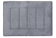 Memory Foam Bath Mat in Slate Grey, 17 x 24 in