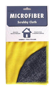 Microfiber Dish Cloth w/Scrubby Pocket