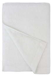Flat Loop Bath Towel - 1 Piece, Porcelain (White)