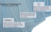 Bathroom Microfiber Cleaning Cloth Kit, 3 Pack