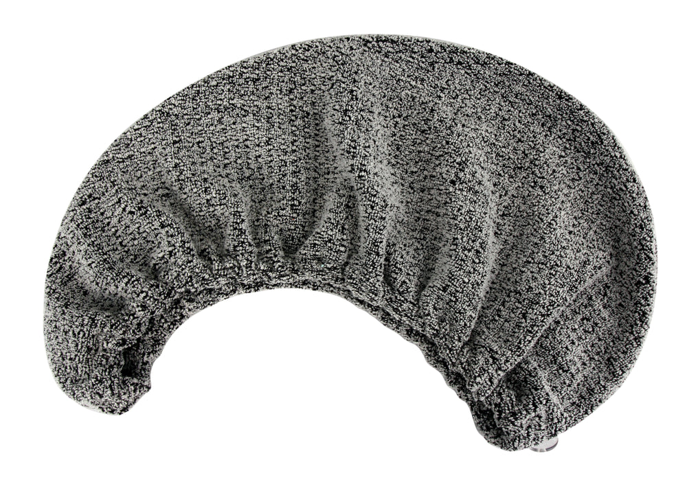 Quick Dry Hair Turban Grey - One Size