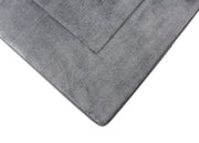 Memory Foam Bath Mat in Slate Grey, Large 21 x 34 in