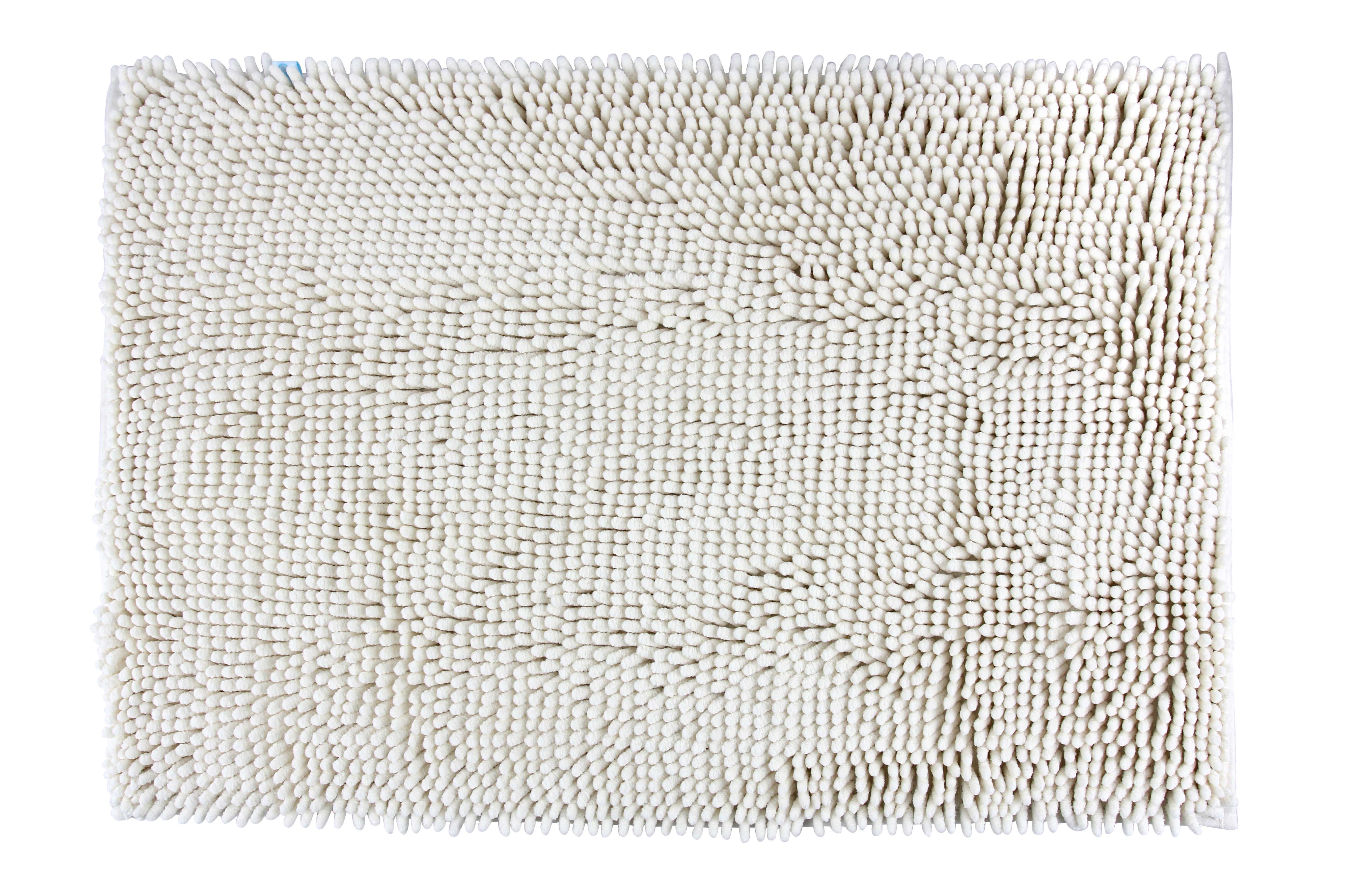 Chenille Accent Rug, 18 x 28 in, Ivory – The Everplush Company