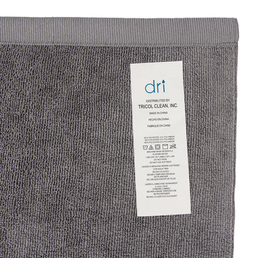 Microfiber Pet Towel, Large 40 x 28 in, Grey