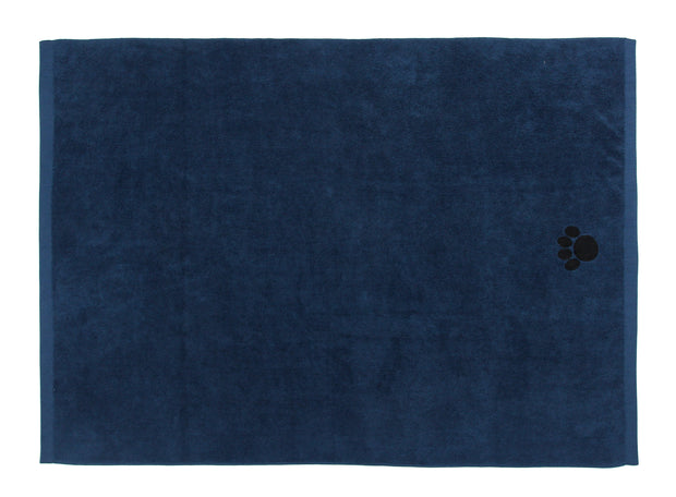 Microfiber Pet Towel, Large 40 x 28 in, Blue