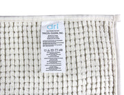 Chenille Accent Rug, 28 x 36 in, Ivory