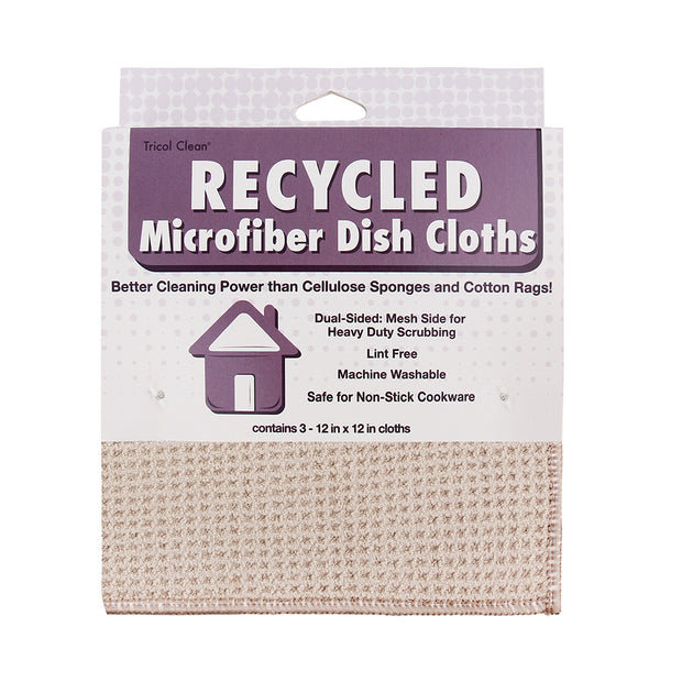 The Everplush Company Microfiber Dish Cloth w/Scrubby Pocket
