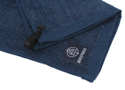 Biospired Homebound Workout Towel with Everplush, Navy Blue Large