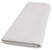 Recycled Honeycomb Dish Towel for Kitchen, White