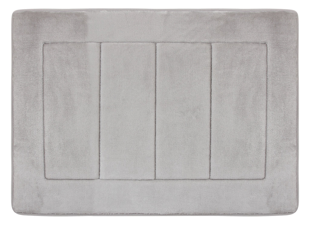 Memory Foam Bath Mat in Slate Grey, 17 x 24 in – The Everplush Company