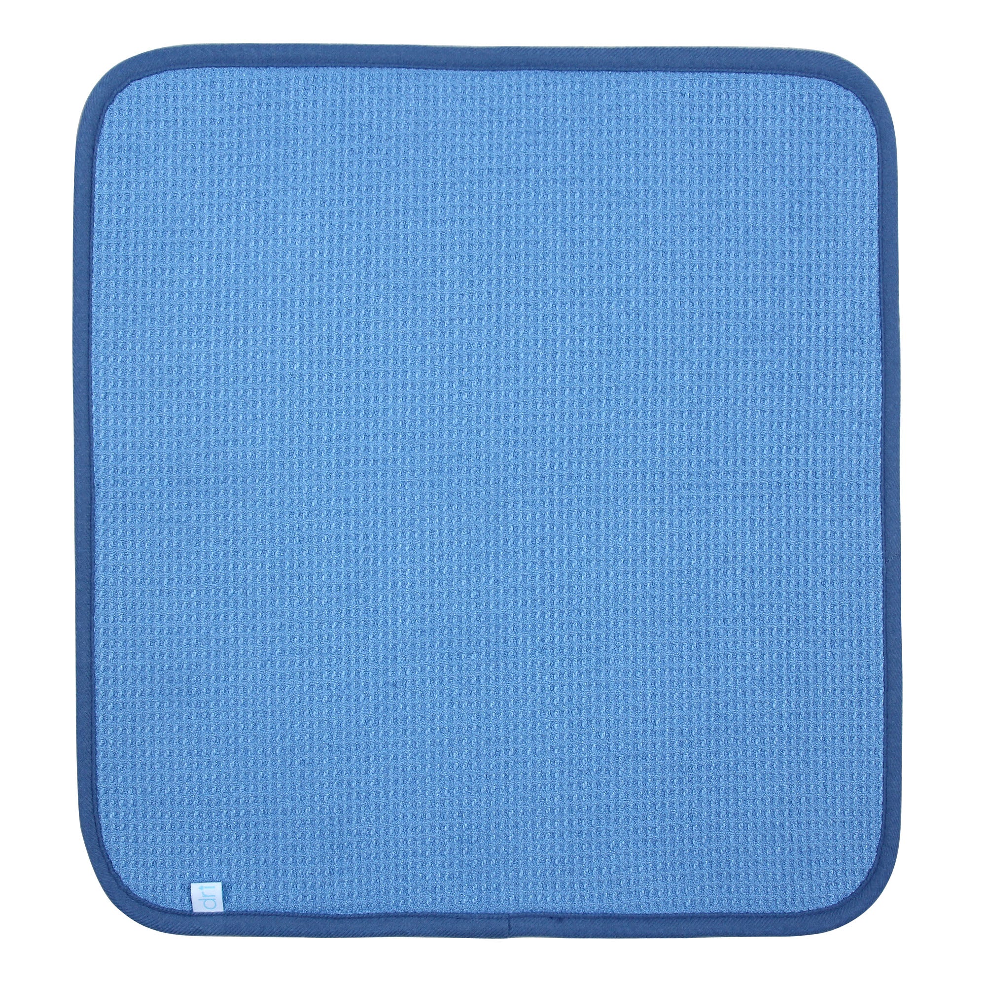 Microfiber Dish Drying Mat by DRI 2 Sizes Cornflower Blue The Everplush Company