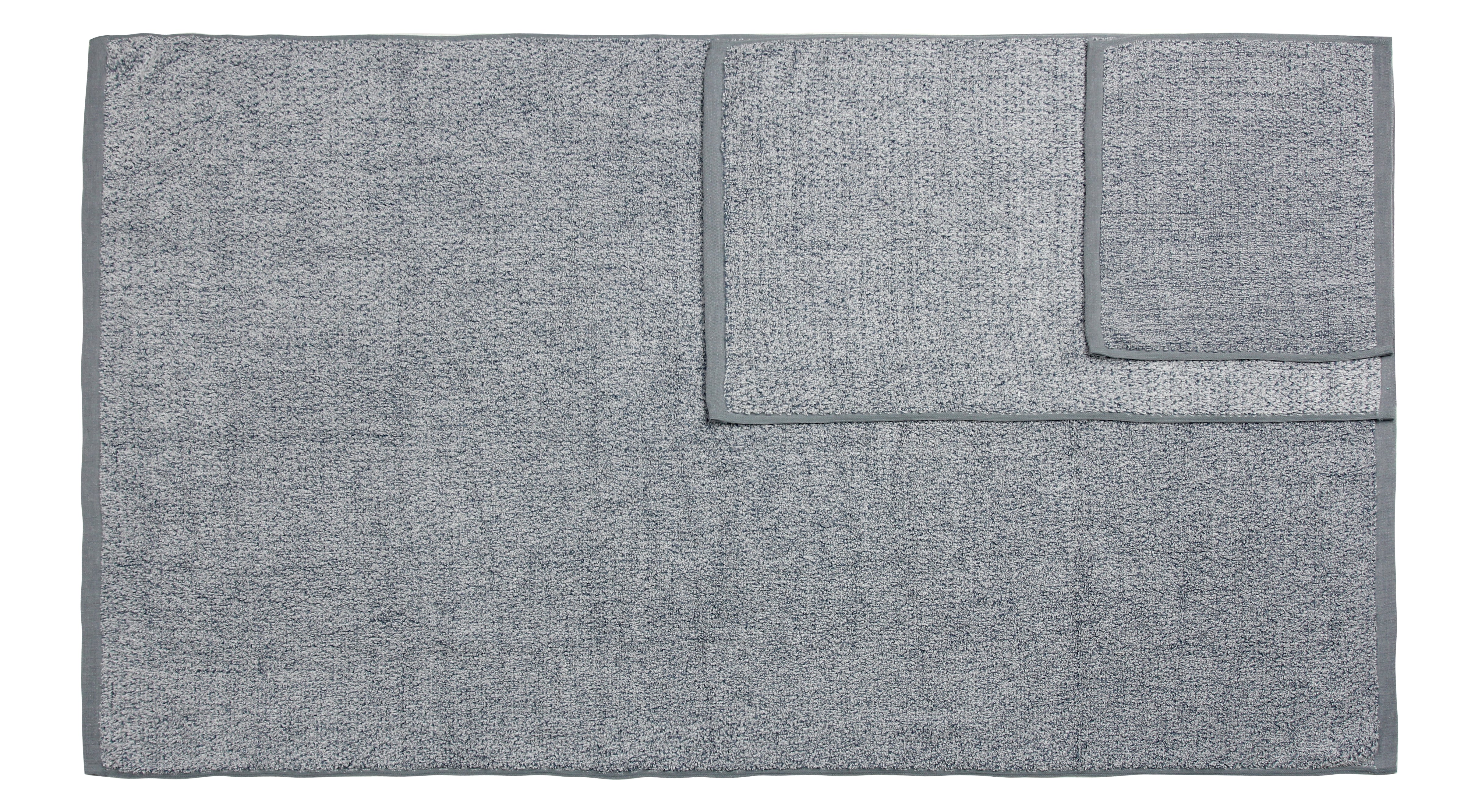 Everplush Diamond Jacquard 6 Pieces Bath Towel Set - Thumbnail 3