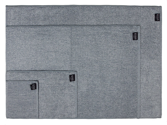 Diamond Jacquard Towels, Bath Towel - 2 Pack, Dusk (Grey Blue) – The ...