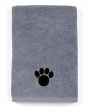 Microfiber Pet Towel, X-Large, 55 x 28 in, Grey