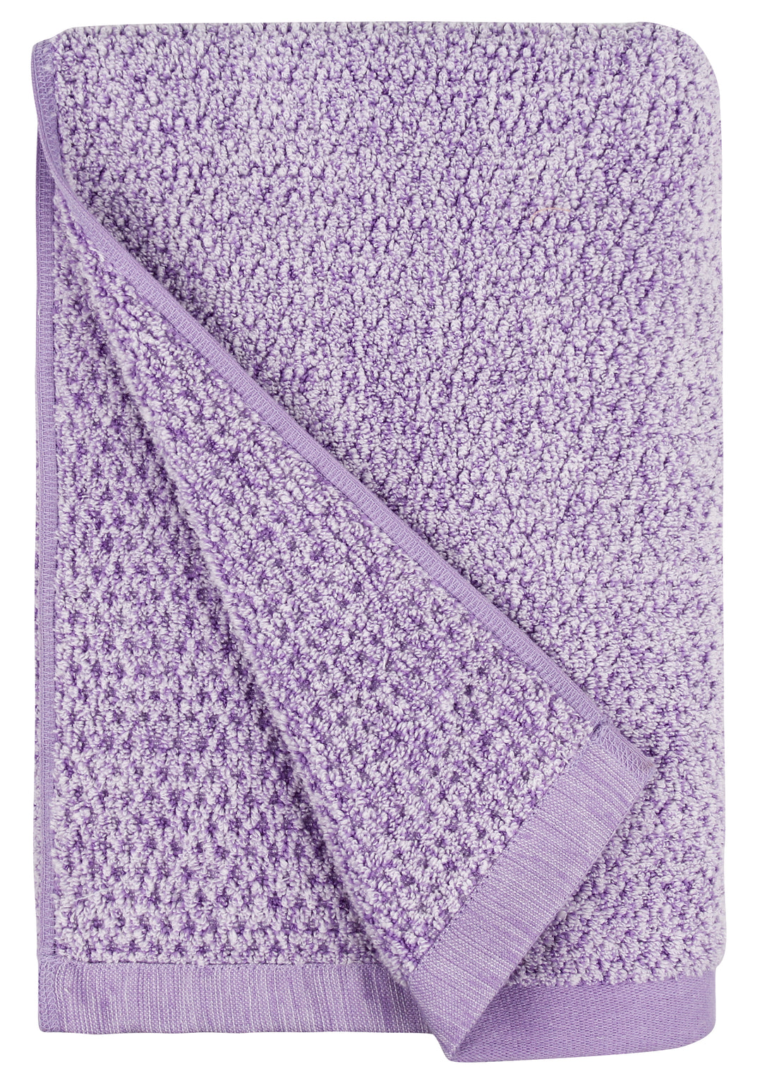 Diamond Jacquard Towels Bath Sheet - 2 Pack, Lavender
