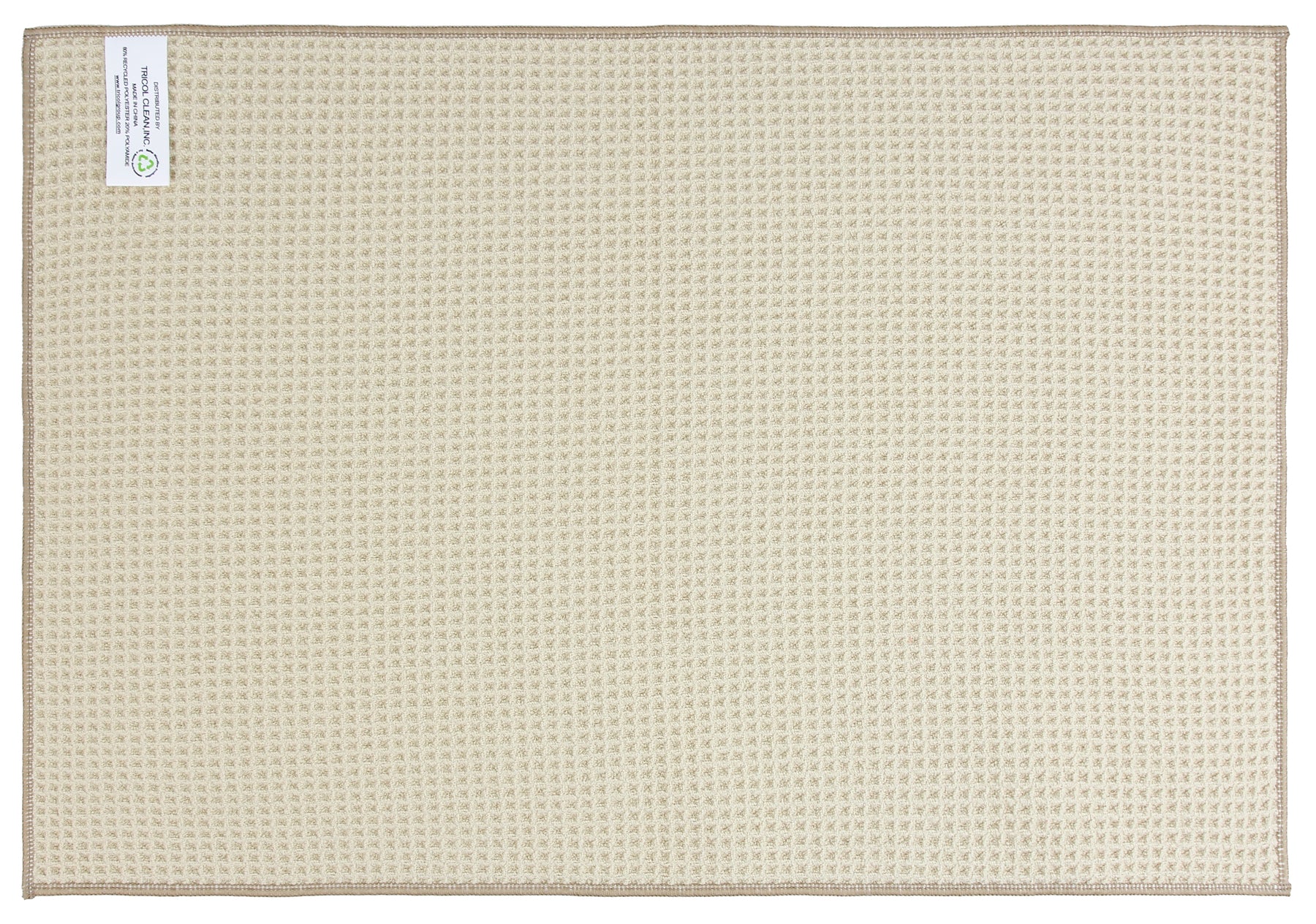 The Everplush Company Recycled Honeycomb Dish Towel for Kitchen, White
