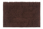 Chenille Accent Rug, 18 x 28 in, Coffee Brown