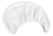 Quick Dry Hair Towel Turban White - One Size